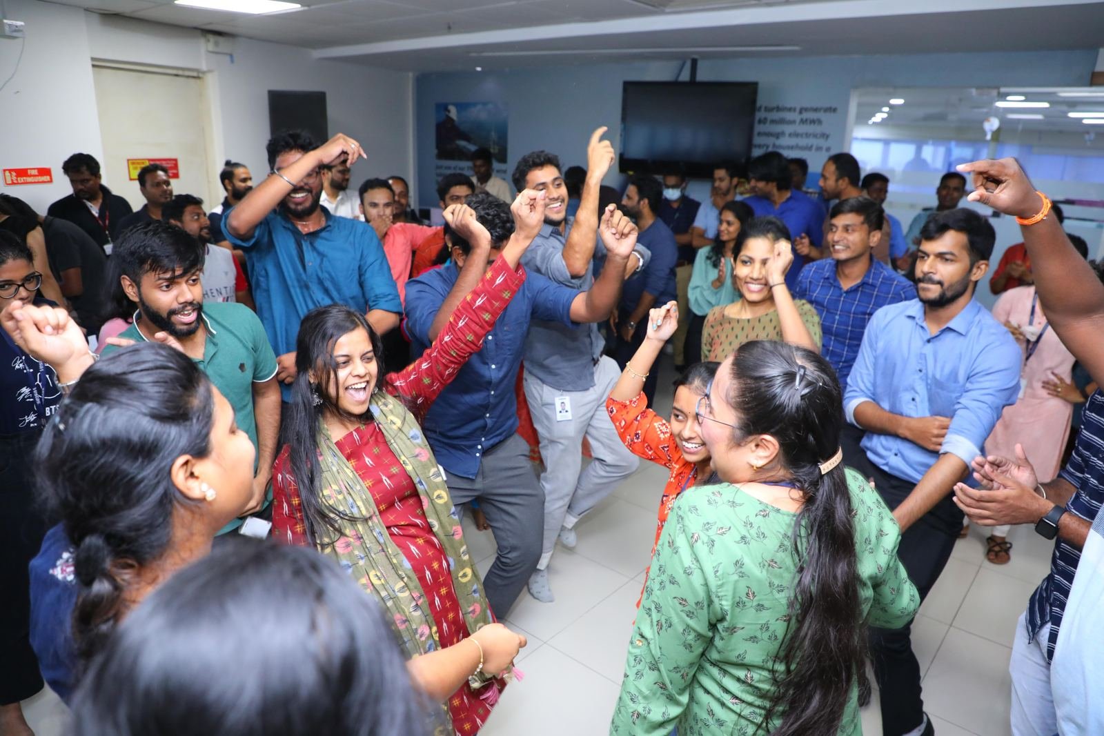 A success dance